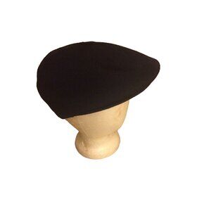 Newsboy Hat Cabbie Cap 100% Polyester Navy‎ blue One Size